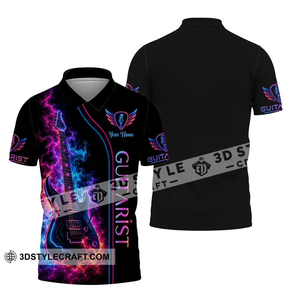 Unisex Shirt - Custom Guitar Shirt - Polo Shirt / S - T-shirt