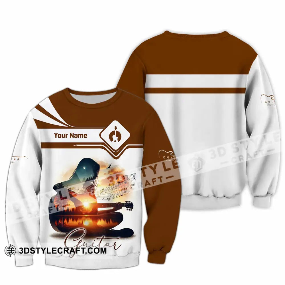 Unisex Shirt - Custom Guitarist Shirt - Long Sleeve / S - T-shirt