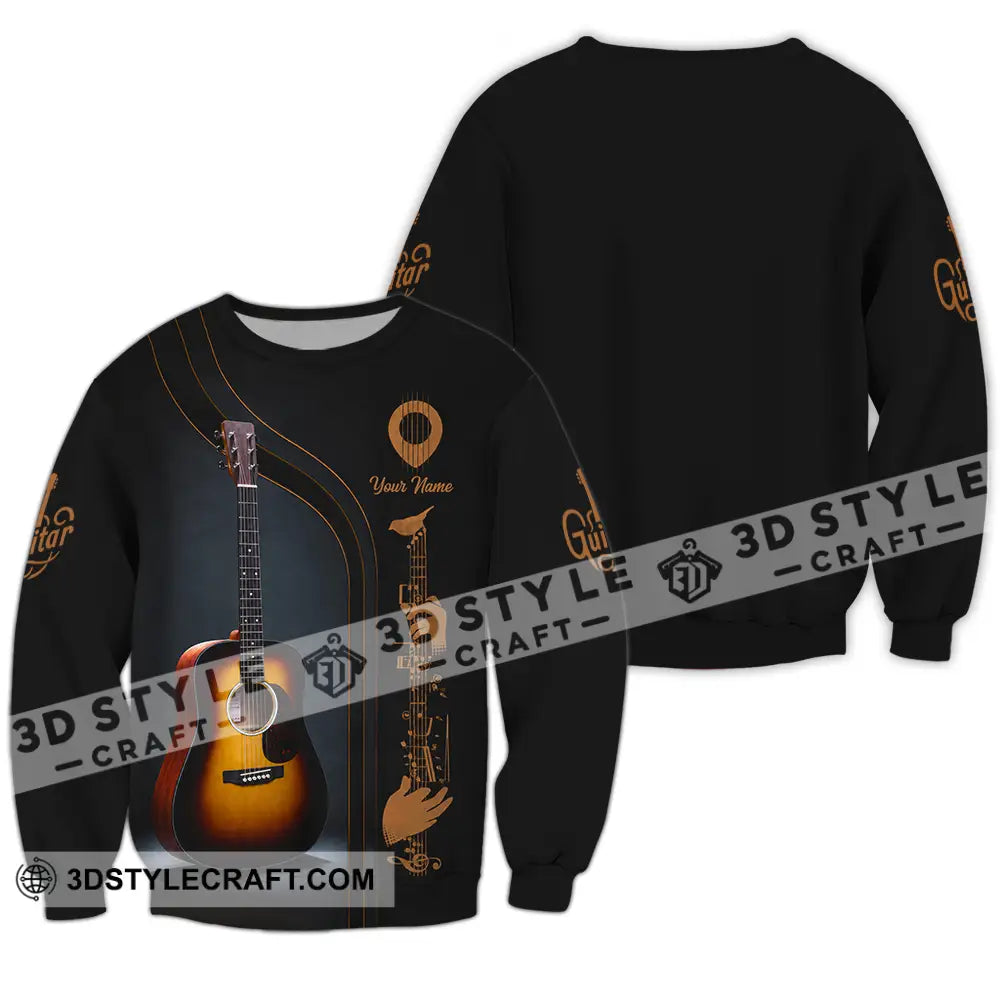 Unisex Shirt - Custom Guitarist Shirt - Long Sleeve / S - T-shirt