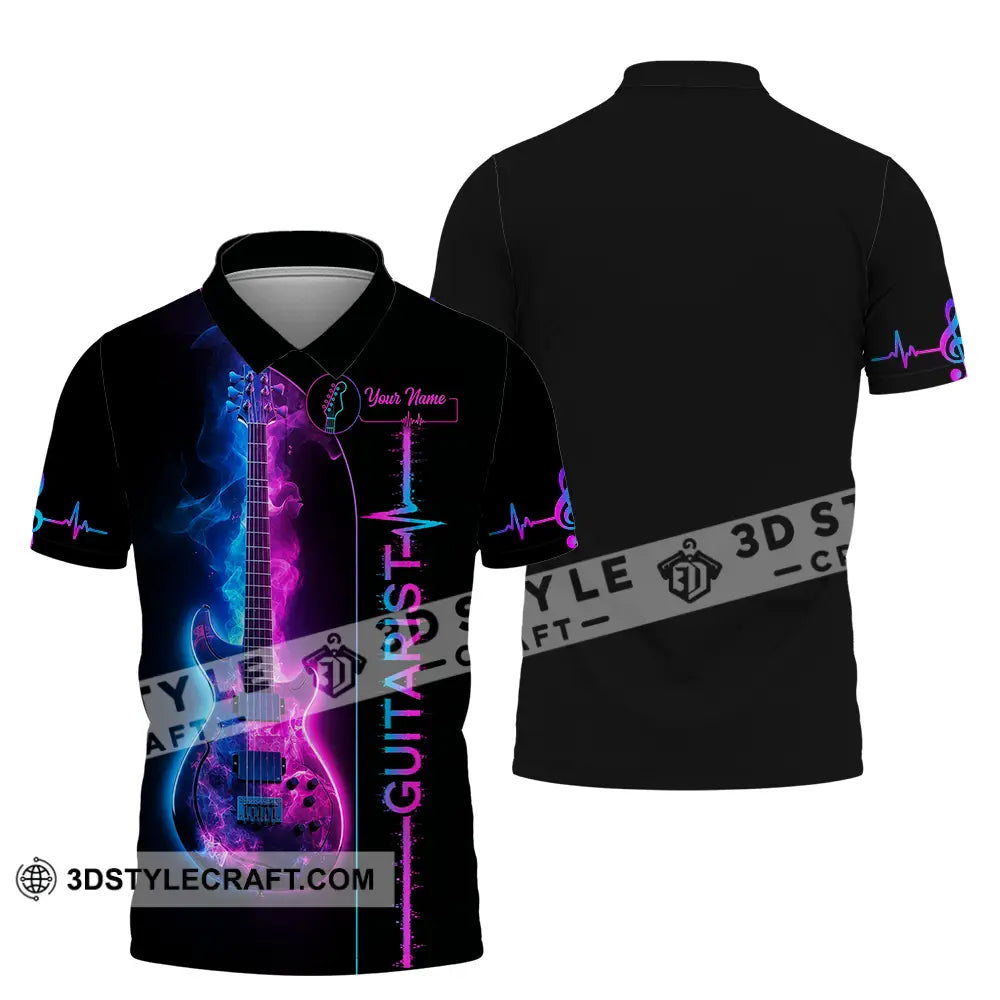 Unisex Shirt - Custom Guitarist Shirt - Polo Shirt / S - T-shirt