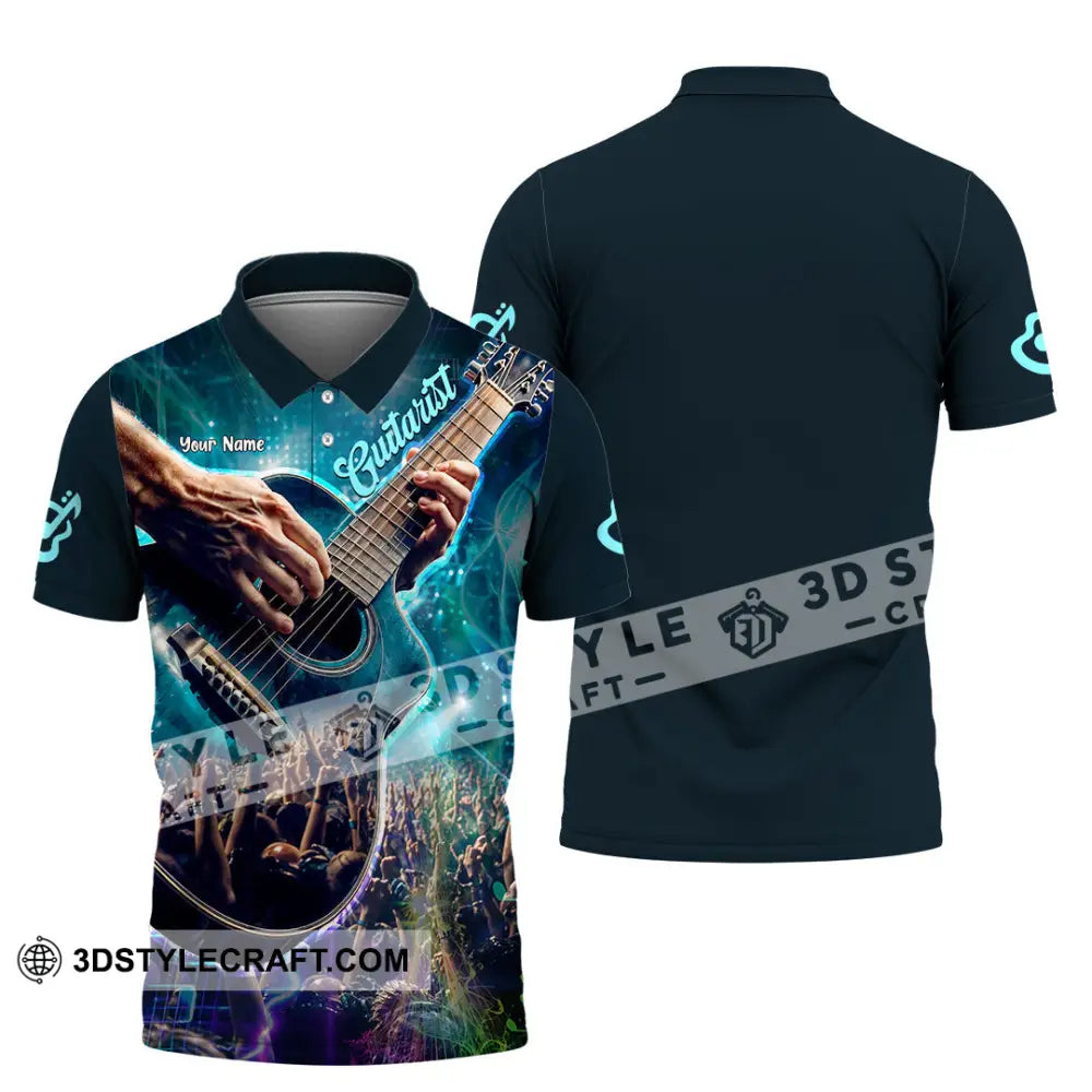 Unisex Shirt - Custom Guitarist Shirt - Polo Shirt / S - T-shirt