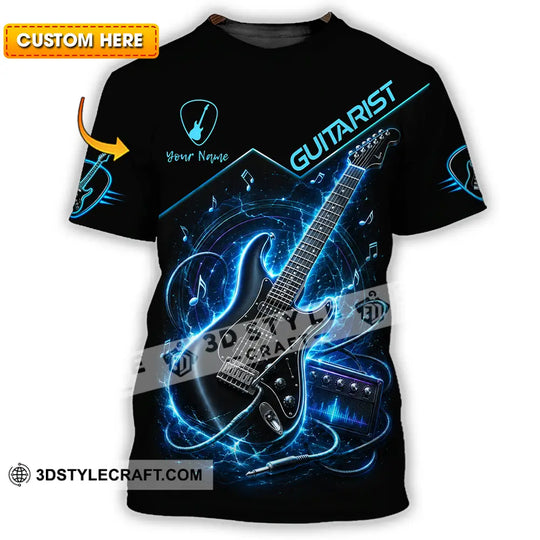 Unisex Shirt - Custom Guitarist Shirt style option 1
