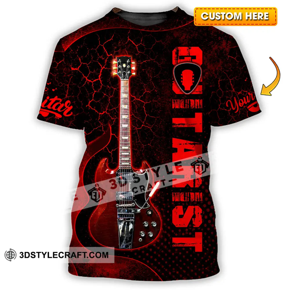 Unisex Shirt - Custom Guitarist Shirt - T-shirt
