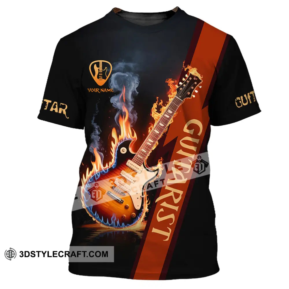 Unisex Shirt - Custom Guitarist Shirt - T-Shirt / S - T-shirt