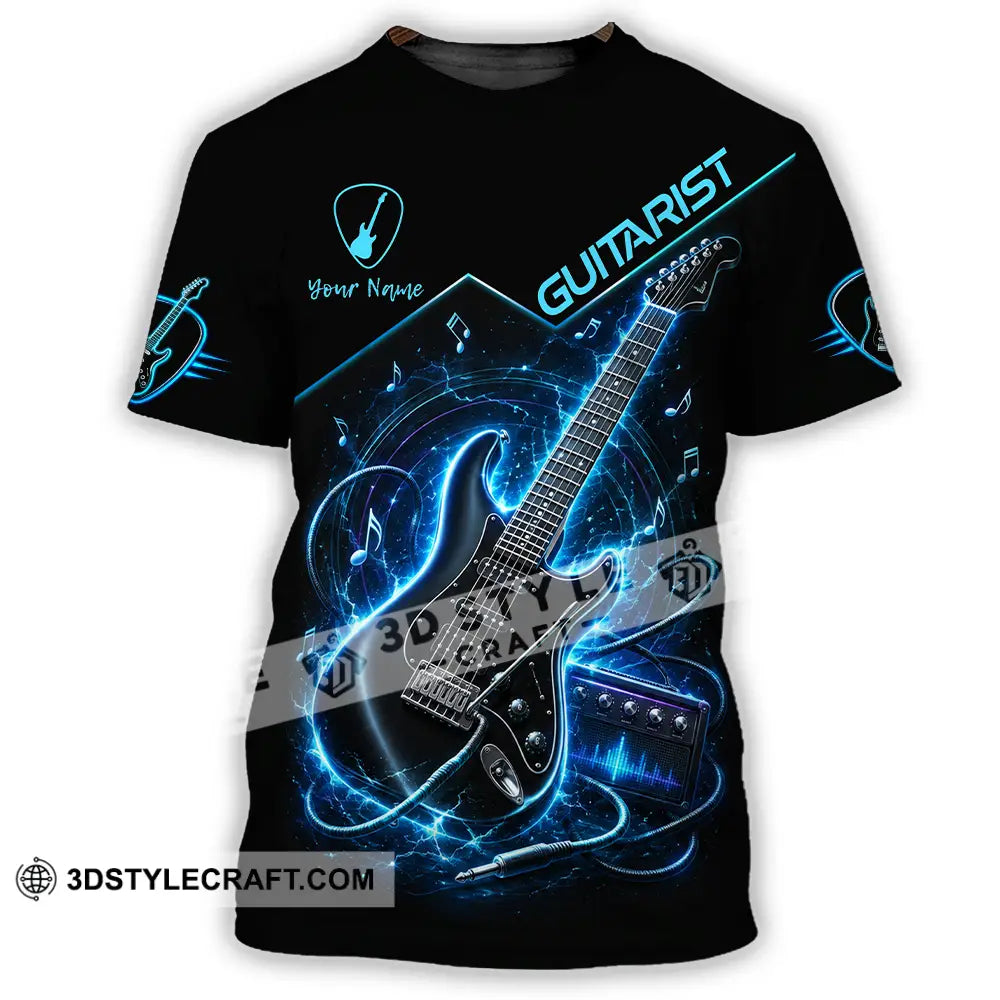 Unisex Shirt - Custom Guitarist Shirt - T-Shirt / S - T-shirt