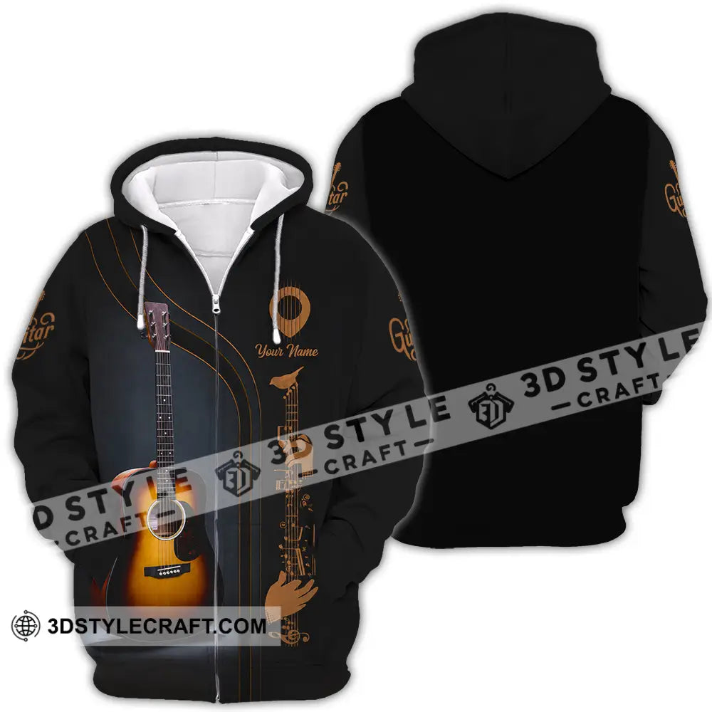 Unisex Shirt - Custom Guitarist Shirt - Zipper Hoodie / S - T-shirt
