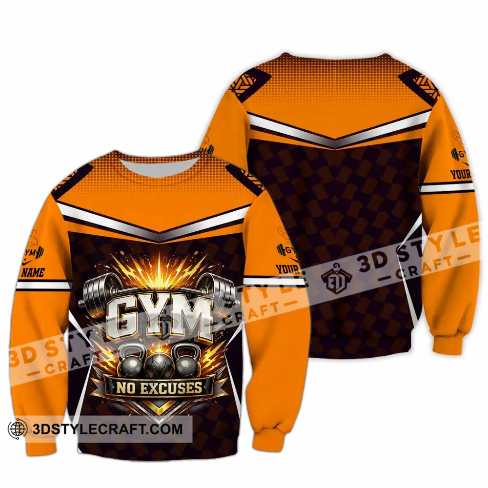 Unisex Shirt - Custom Gym Shirt - Long Sleeve / S - T-shirt