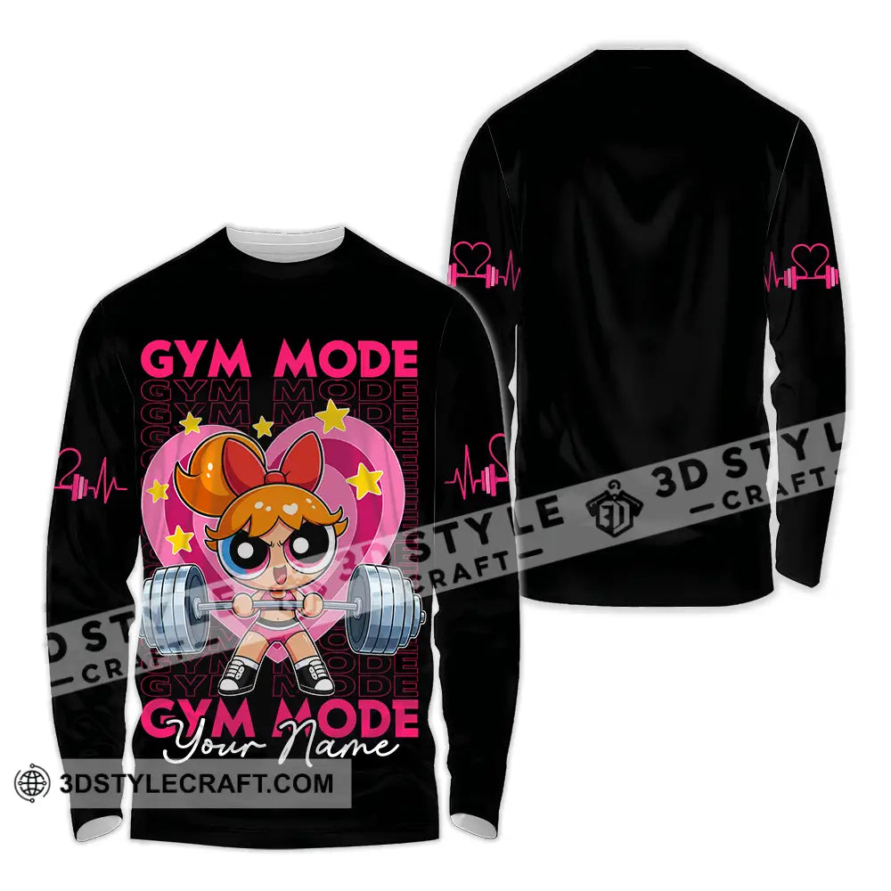 Unisex Shirt - Custom Gym More Shirt - Long Sleeve Shirt / S - T-shirt
