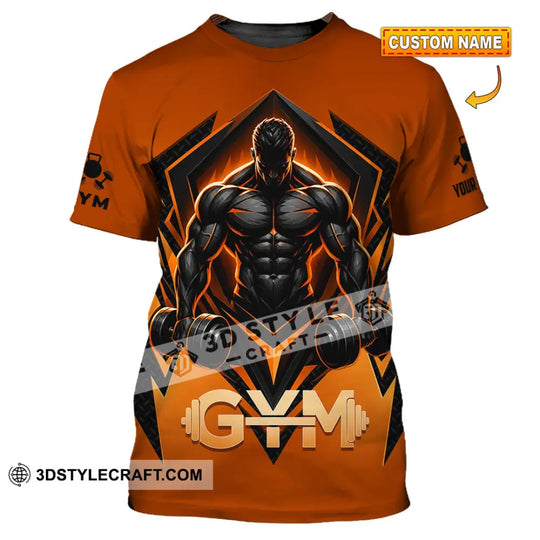 Unisex Shirt - Custom Gym Shirt style option 1