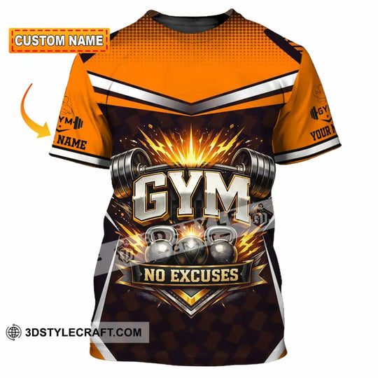 Unisex Shirt - Custom Gym Shirt style option 1
