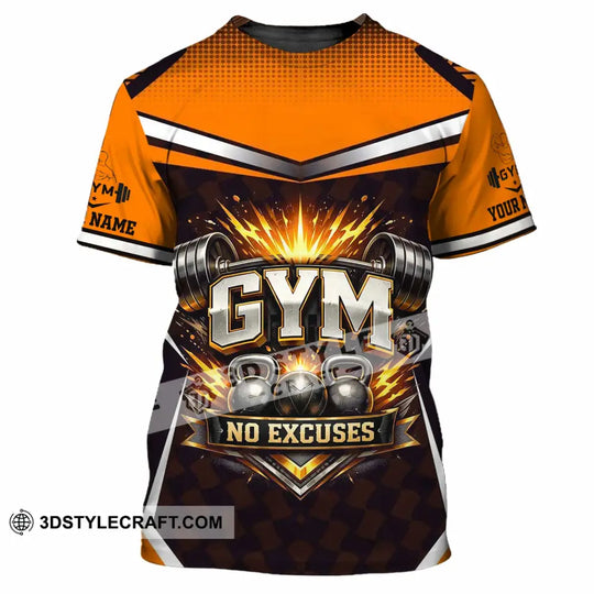 Unisex Shirt - Custom Gym Shirt style option 2
