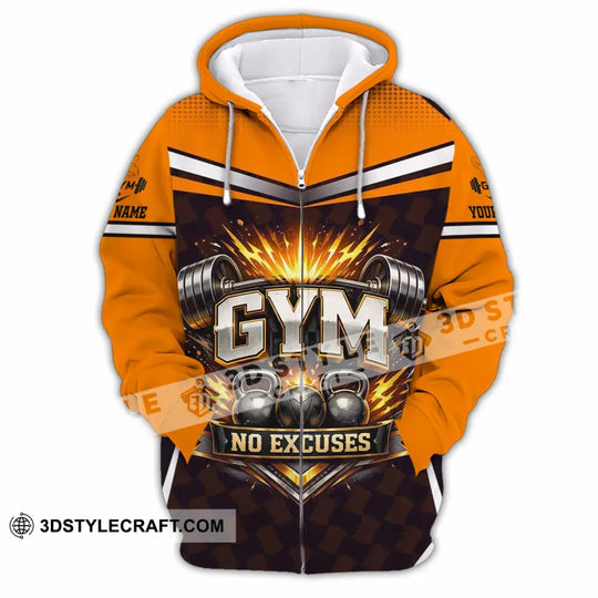 Unisex Shirt - Custom Gym Shirt style option 3