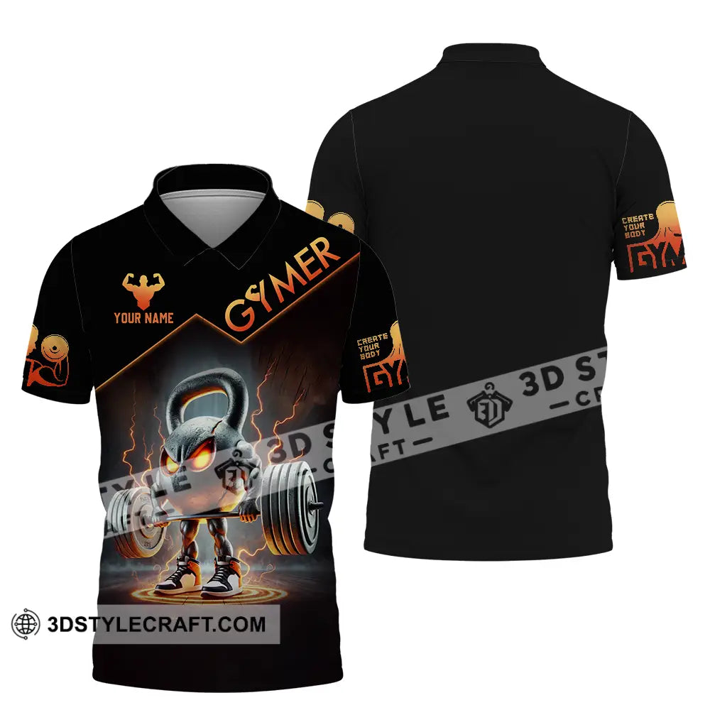 Unisex Shirt - Custom Gymer Lover Shirt Polo Shirt / S T-shirt