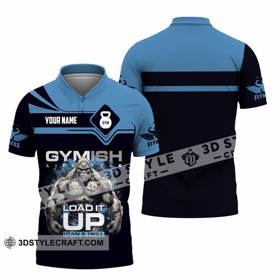 Unisex Shirt - Custom Gymish Life Style Load It Up Shirt style option 3