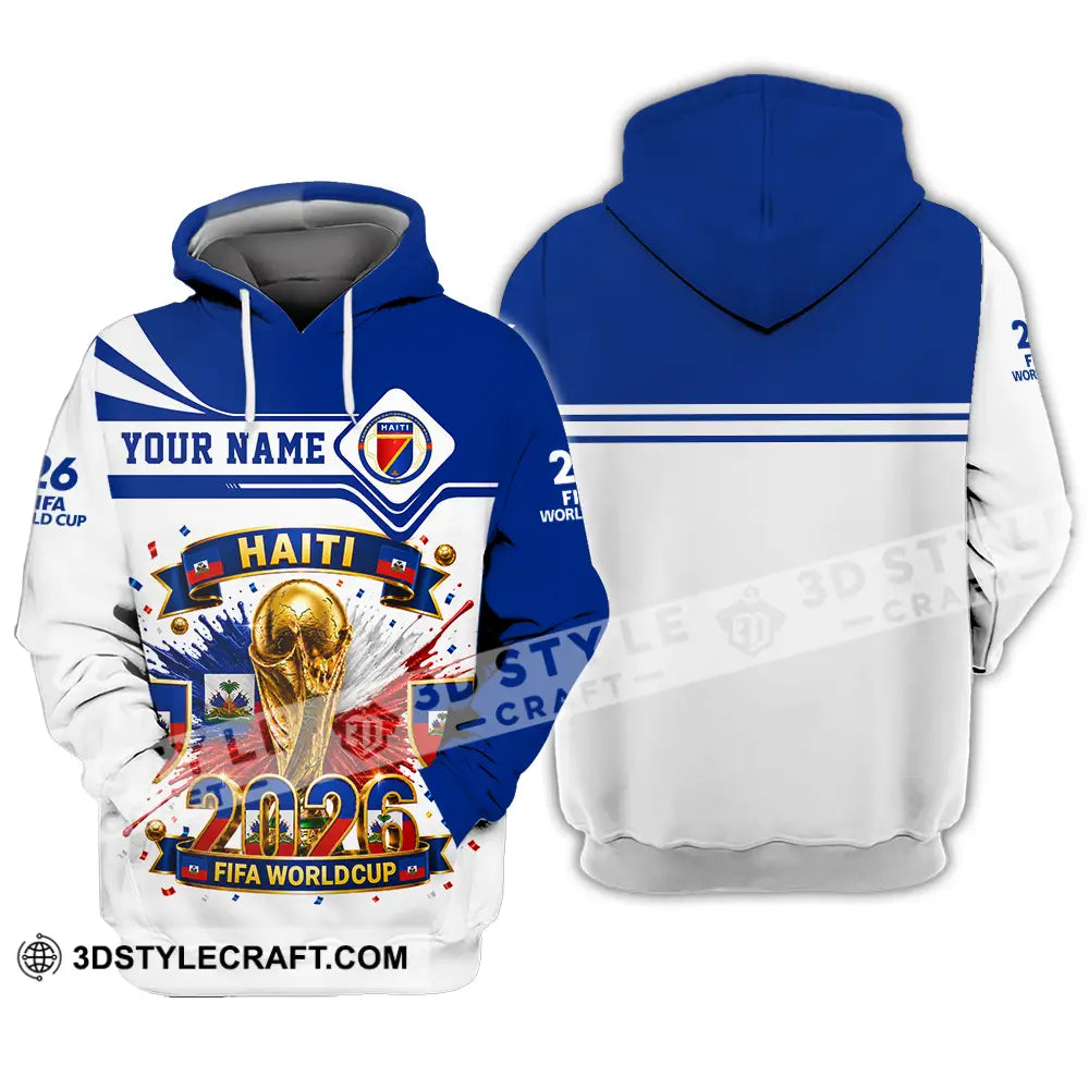 Unisex Shirt - Custom Haiti World Cup 2026 Shirt - Hoodie / S - T-shirt