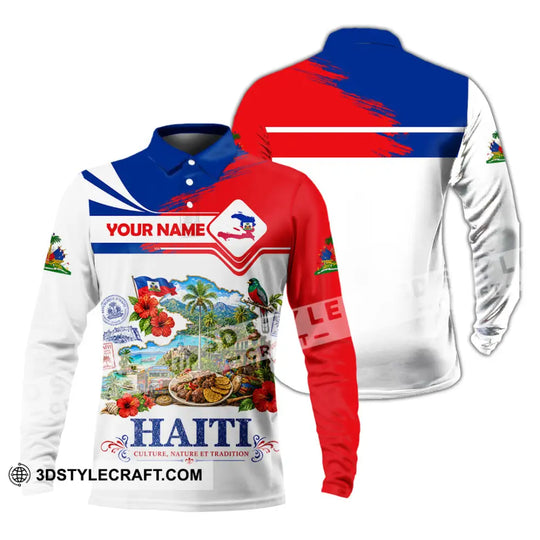 Unisex Shirt - Custom Haiti Shirt style option 4