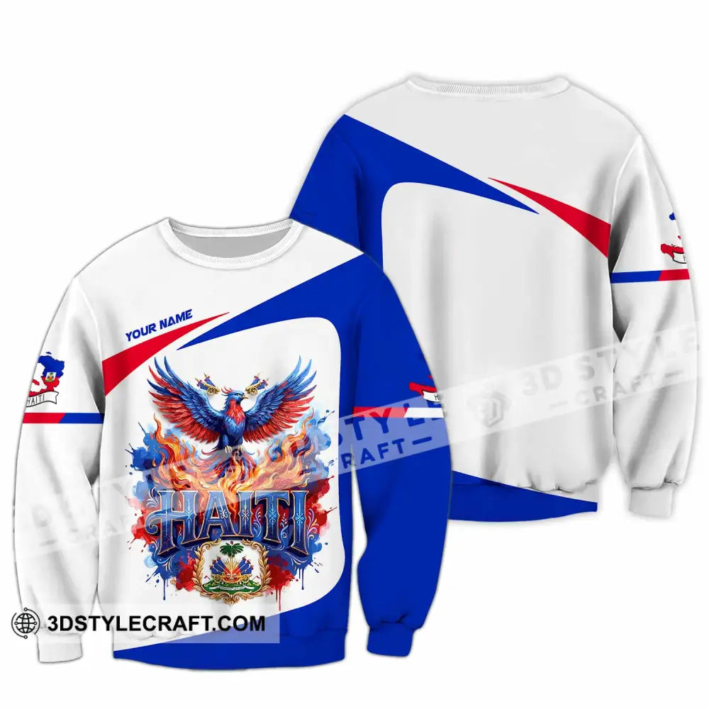 Unisex Shirt - Custom Haiti Shirt - Long Sleeve / S - T-shirt