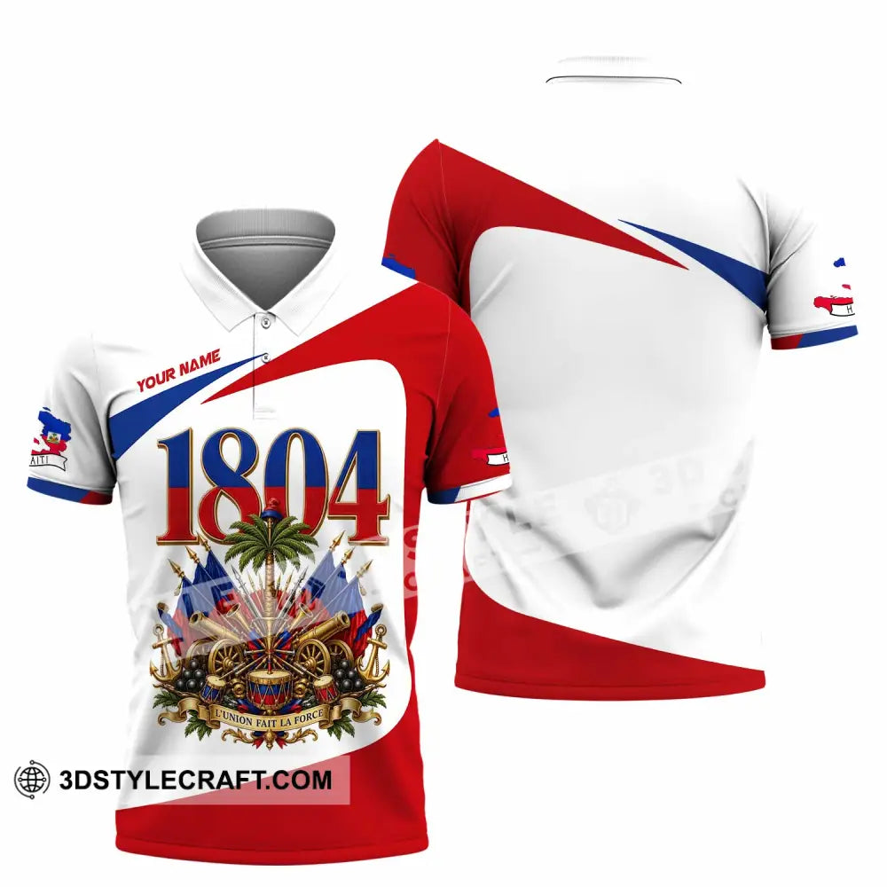 Unisex Shirt - Custom Haiti Shirt - Polo Shirt / S - T-shirt