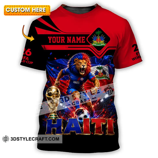 Unisex Shirt - Custom Haiti World Cup 2026 Shirt - T-shirt