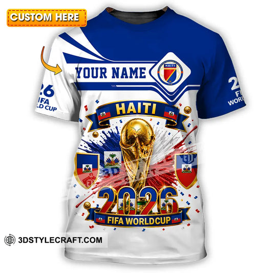 Unisex Shirt - Custom Haiti World Cup 2026 Shirt - T-shirt