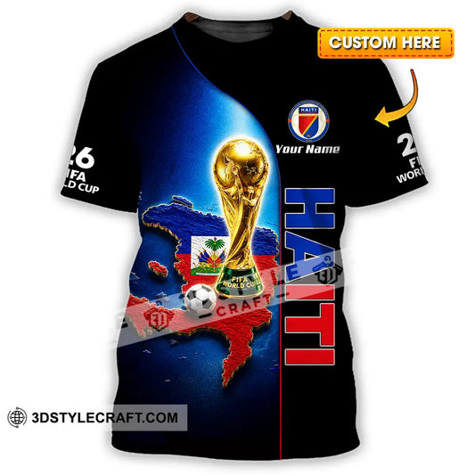 Unisex Shirt - Custom Haiti World Cup 2026 Shirt - T-shirt