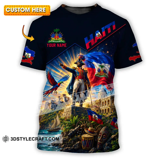 Unisex Shirt - Custom Haiti Shirt style option 1