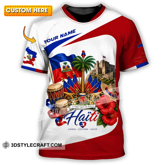 Unisex Shirt - Custom Haiti Shirt style option 1