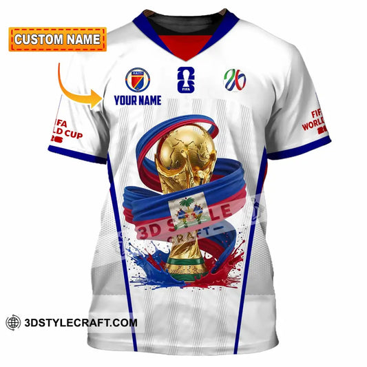 Unisex Shirt - Custom Haiti World Cup 2026 Shirt - T-shirt