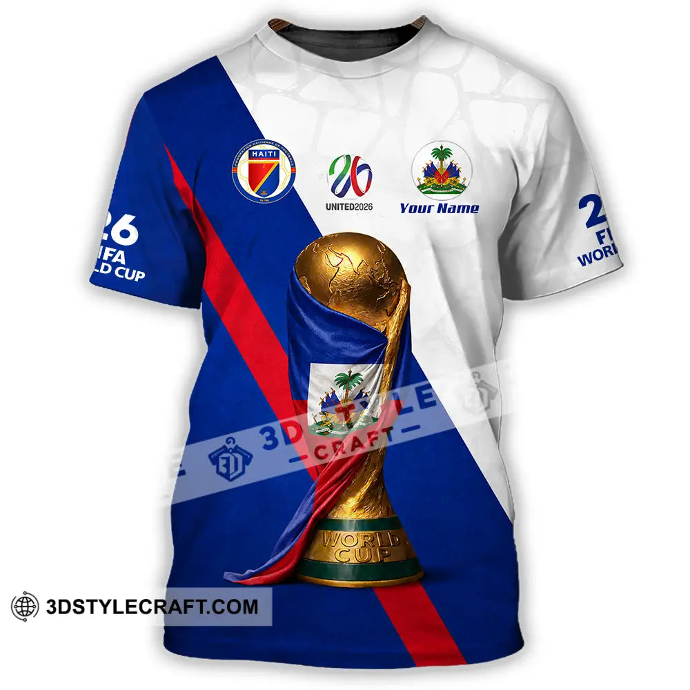 Unisex Shirt - Custom Haiti World Cup 2026 Shirt - T-Shirt / S - T-shirt