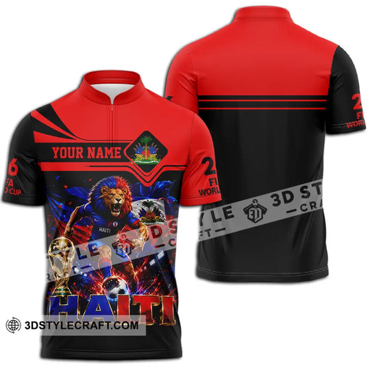 Unisex Shirt - Custom Haiti World Cup 2026 Shirt style option 2
