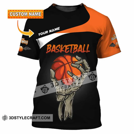 Unisex Shirt - Custom Halloween Basketball Sport Shirt style option 1