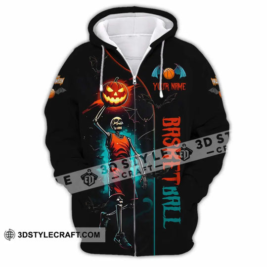 Unisex Shirt - Custom Halloween Basketball Sport Shirt style option 3
