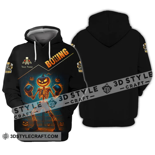 Unisex Shirt - Custom Halloween Boxing Lover Sport Shirt style option 3