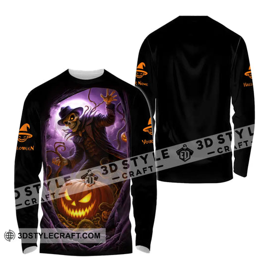 Unisex Shirt - Custom Halloween Design Shirt style option 3