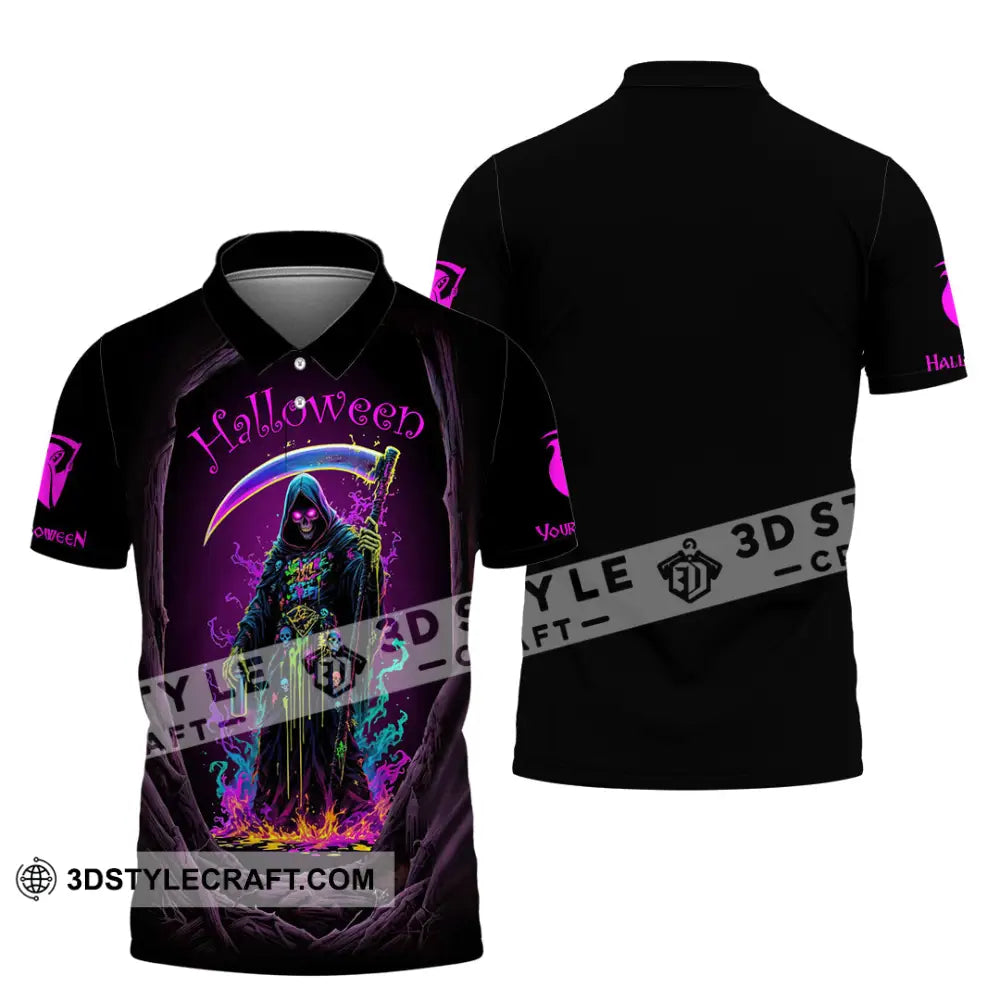 Unisex Shirt Custom Halloween Design Shirt Polo Shirt / S T shirt