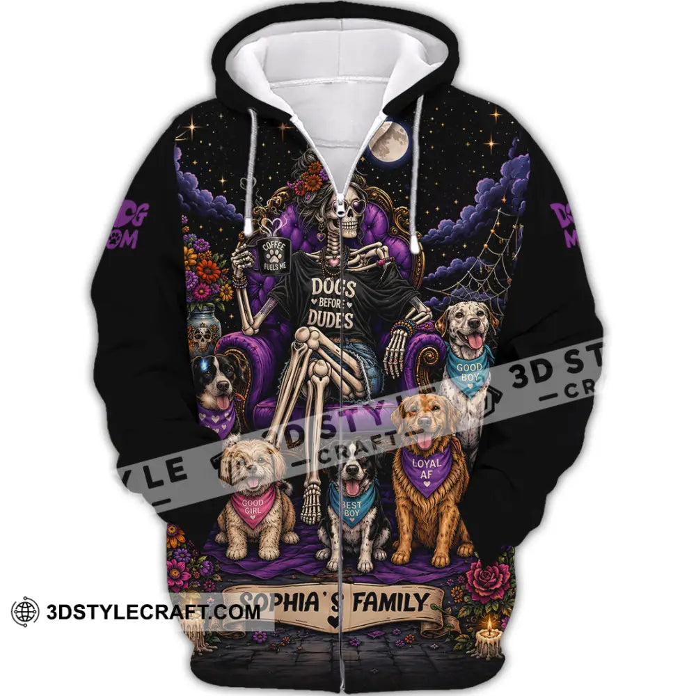 Unisex Shirt - Custom Halloween Shirt - Zipper Hoodie / S - T-shirt