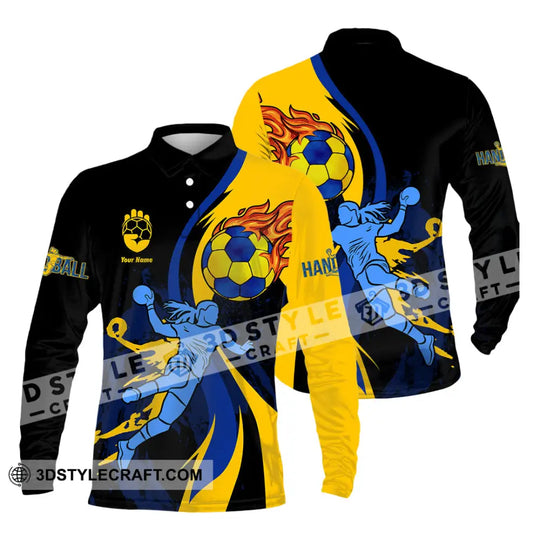 Unisex Shirt - Custom Handball Shirt style option 4