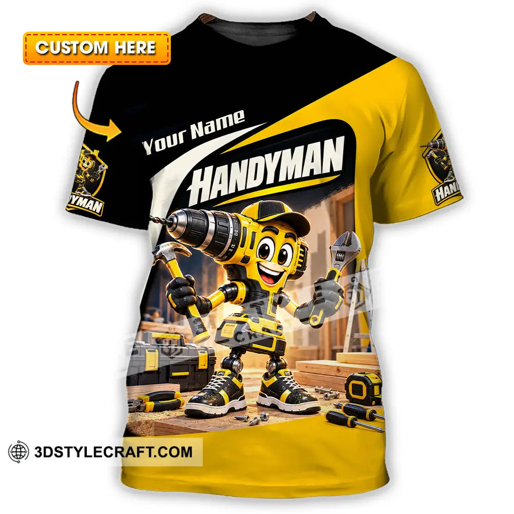 Unisex Shirt - Custom Handyman Shirt - T-shirt