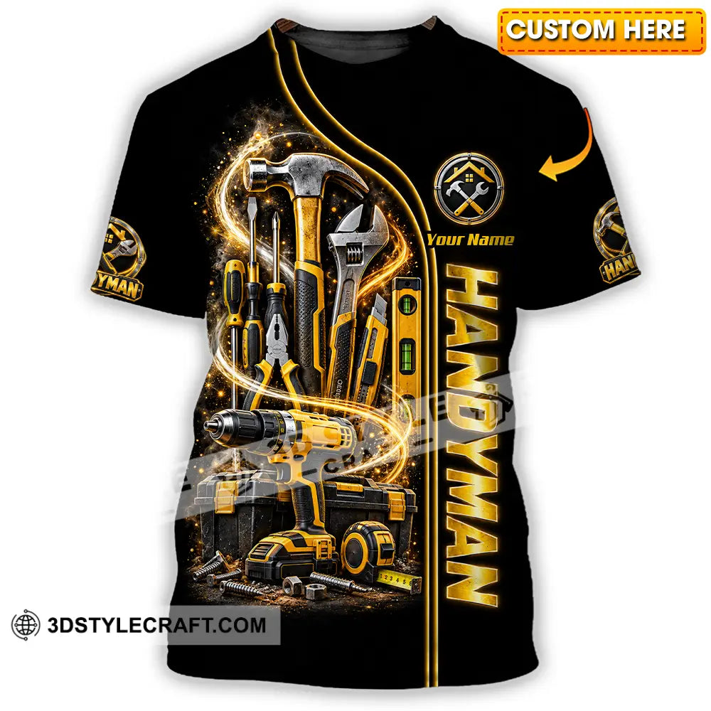 Unisex Shirt - Custom Handyman Shirt - T-shirt