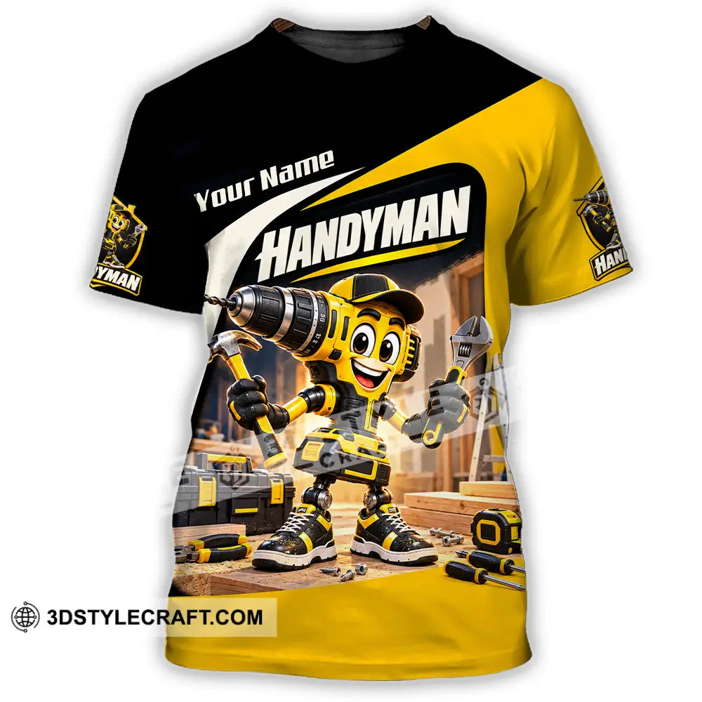 Unisex Shirt - Custom Handyman Shirt - T-Shirt / S - T-shirt