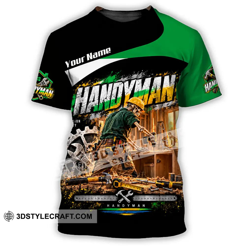 Unisex Shirt - Custom Handyman Shirt - T-Shirt / S - T-shirt