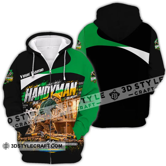 Unisex Shirt - Custom Handyman Shirt style option 4