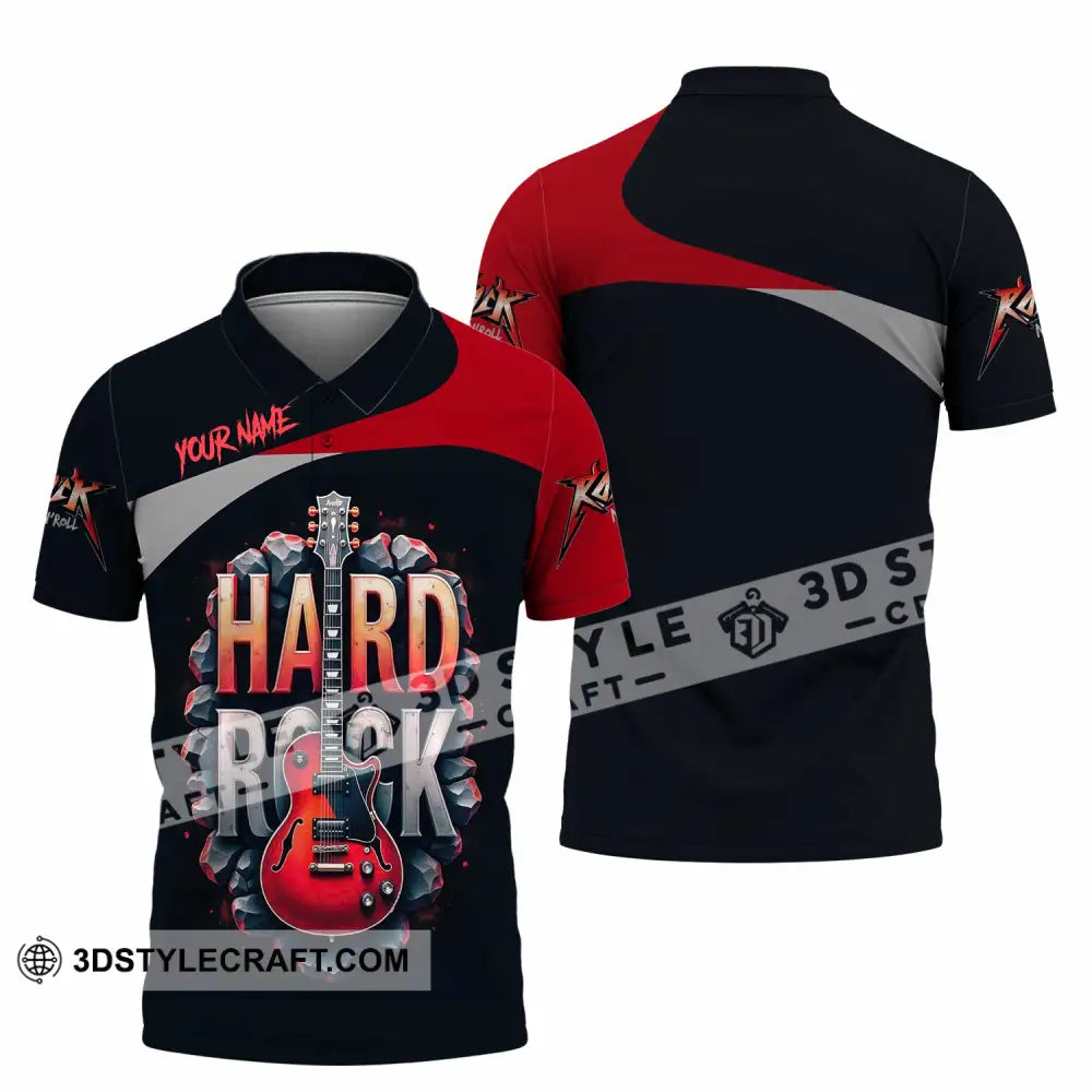 Unisex Shirt - Custom Hard Rock 3D Shirt Polo Shirt / S T-shirt