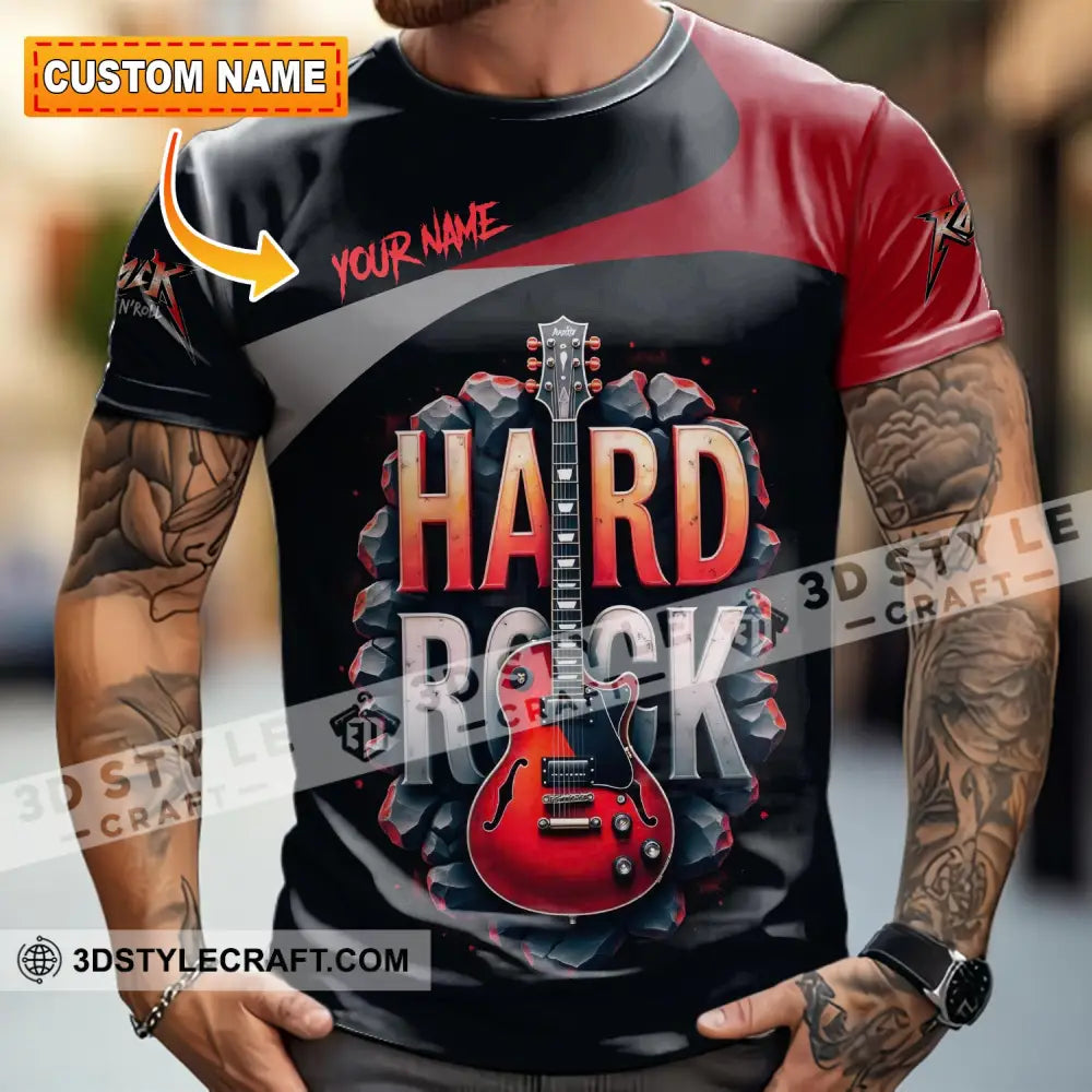 Unisex Shirt - Custom Hard Rock 3D Shirt T-shirt