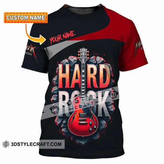 Unisex Shirt - Custom Hard Rock 3D Shirt style option 1