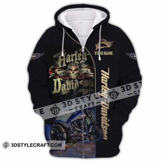 Unisex Shirt - Custom Harley Davidson Shirt style option 3