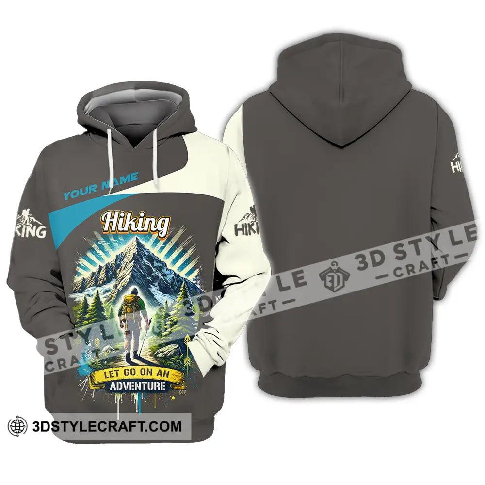 Unisex Shirt - Custom Hiking 3D Shirt - Hoodie / S - T-shirt