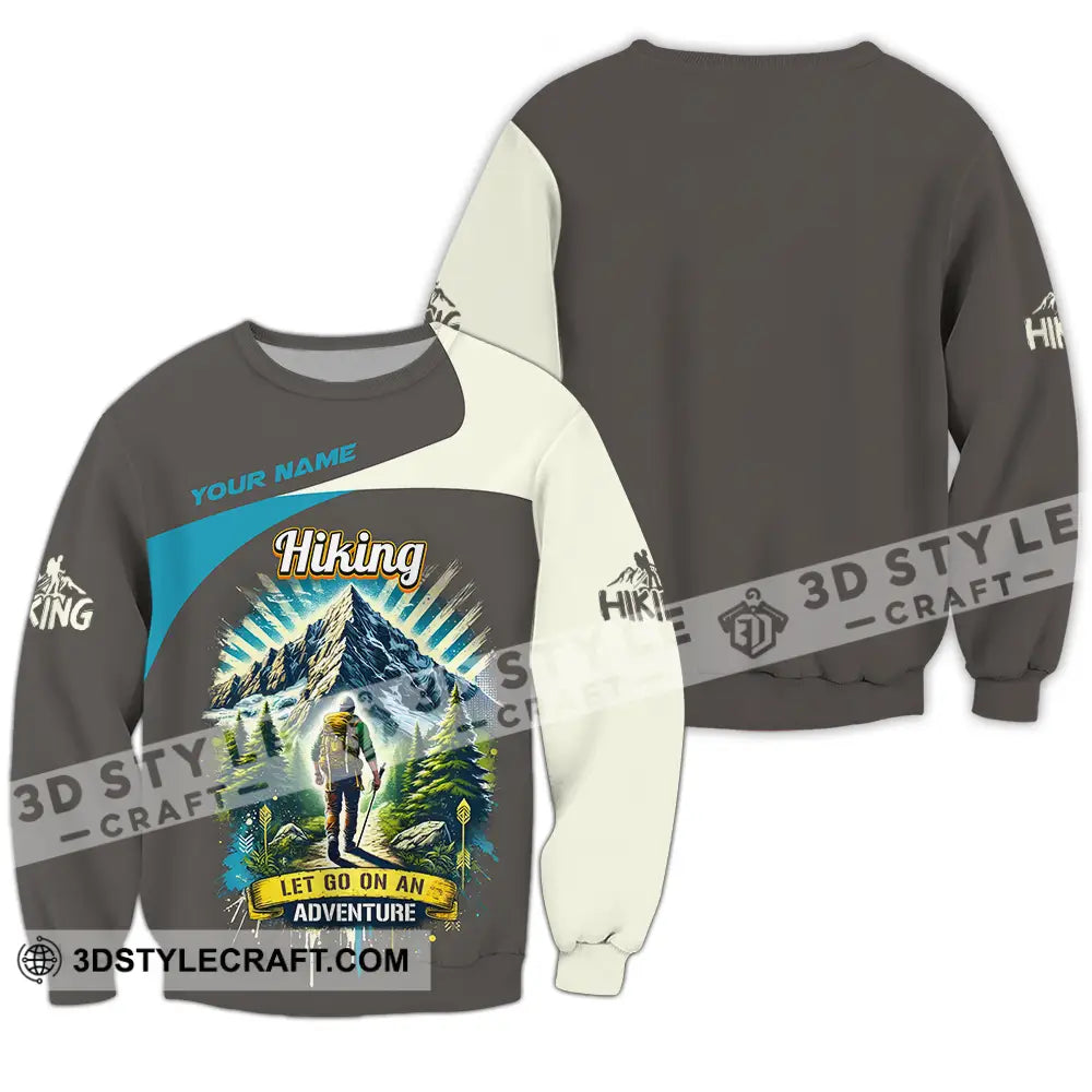 Unisex Shirt - Custom Hiking 3D Shirt - Long Sleeve / S - T-shirt