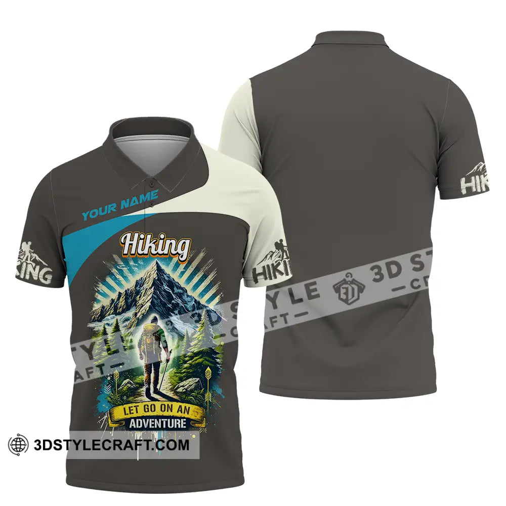 Unisex Shirt - Custom Hiking 3D Shirt - Polo Shirt / S - T-shirt