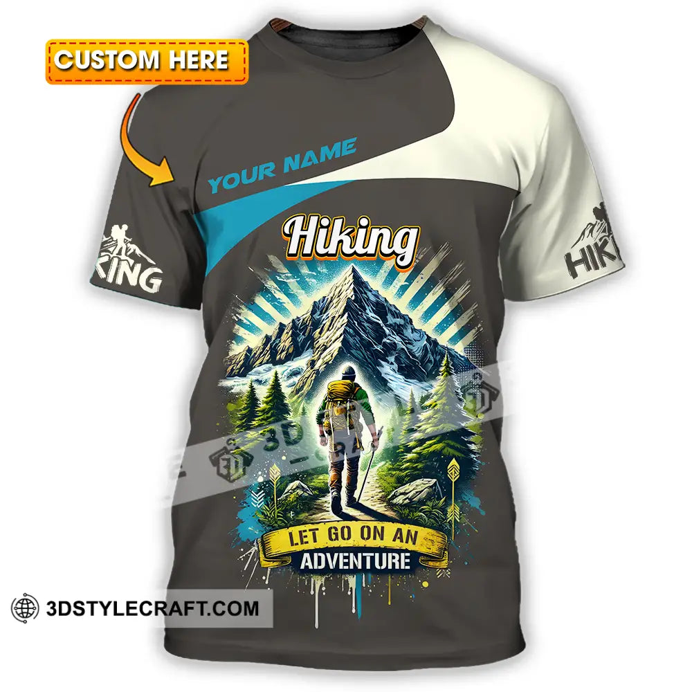 Unisex Shirt - Custom Hiking 3D Shirt - T-shirt